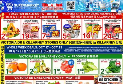 88 Supermarket Flyer October 17 to 23