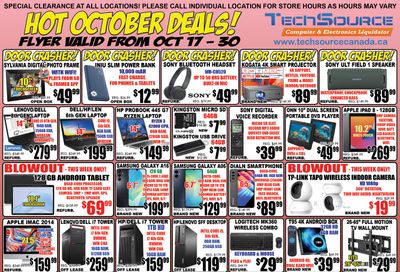 TechSource Flyer October 17 to 30