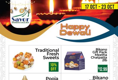 Savor Supermarket Flyer October 17 to 23