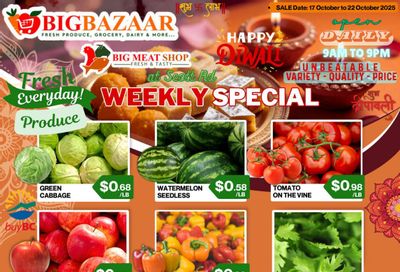 Big Bazaar Canada Flyer October 17 to 22