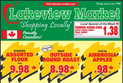 Lakeview Market Flyer October 18 to 24