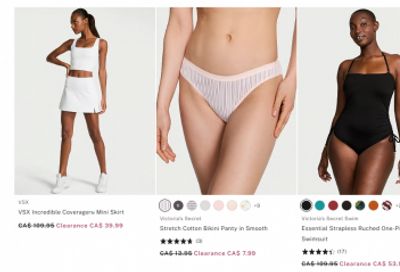 Victoria’s Secret Canada: 25% off Pajama Sets + Clearance up to 50% off