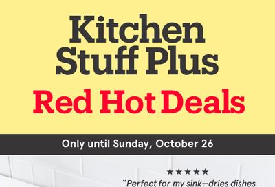 Kitchen Stuff Plus Red Hot Deals Flyer October 20 to 26