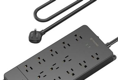 Amazon Canada Deals: Save 36% on TROND Surge Protector Power Bar USB C & 13 Outlets + More Offers