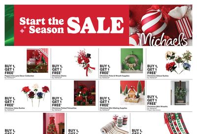 Michael's Flyer October 20 to 23