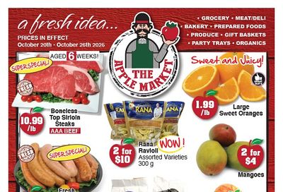 The Apple Market Flyer October 20 to 26