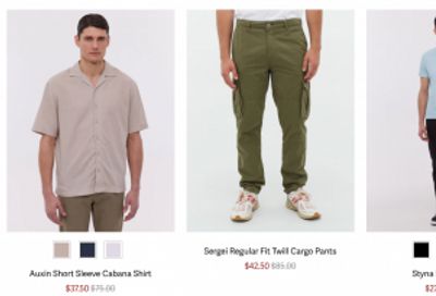 Bench Canada: Sale up to 40% off + Outlet up to 50% off + Extra 10% off When You Spend $200 with Promo Code