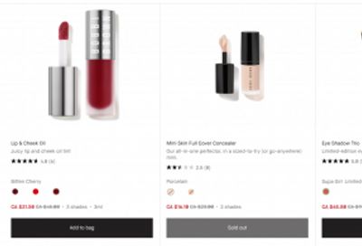 Bobbi Brown Cosmetics Canada Offers: Last Chance Products up to 30% off + More