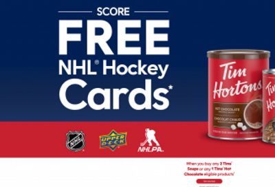 Tims At Home Canada Promotions: Get Free Hockey Cards When You Purchase Participating Products