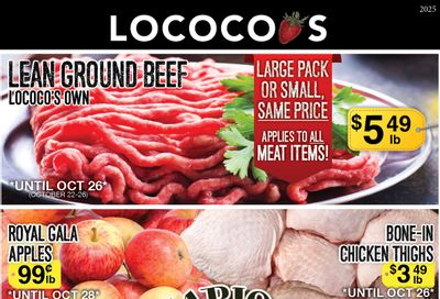 Lococo's Flyer October 22 to 26