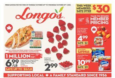 Longo's Flyer October 23 to 29