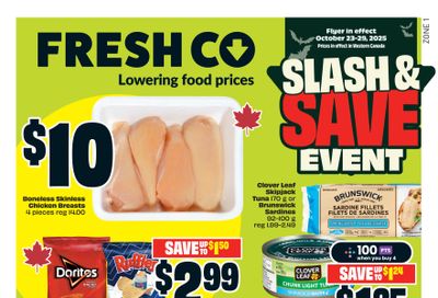 FreshCo (West) Flyer October 23 to 29