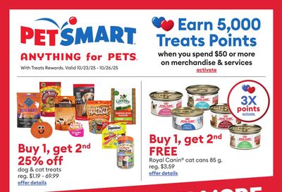 PetSmart Flyer October 23 to 26