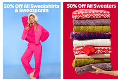 Old Navy Canada Online Sale: Save 50% off Everything