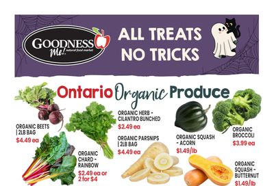 Goodness Me Flyer October 22 to 28