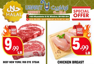 Ugarit Market Flyer October 22 to 27