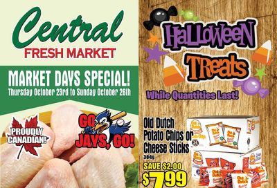Central Fresh Market Flyer October 23 to 30