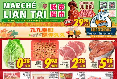 Marche Lian Tai Flyer October 23 to 29