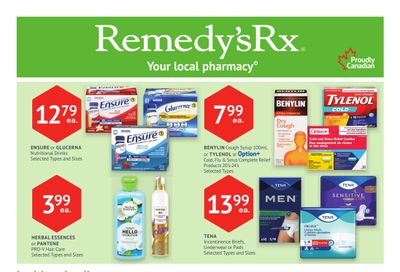 Remedy's RX Monthly Flyer October 24 to November 27