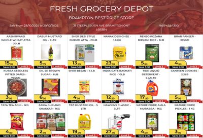 Fresh Grocery Depot Flyer October 23 to 29
