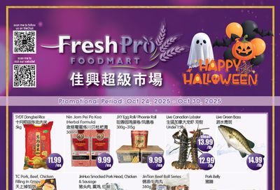 FreshPro Foodmart (Richmond Hill) Flyer October 24 to 30
