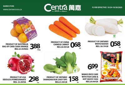 Centra Foods (Barrie) Flyer October 24 to 30