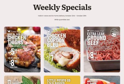 Meridian Farm Market Flyer October 23 to 29