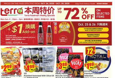 Terra Foodmart Flyer October 24 to 30