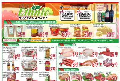 Ethnic Supermarket (Guelph) Flyer October 24 to 30