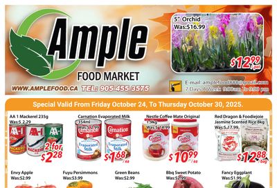 Ample Food Market (Brampton) Flyer October 24 to 30