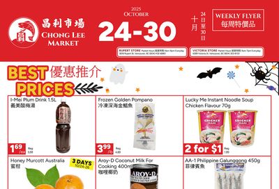 Chong Lee Market Flyer October 24 to 30