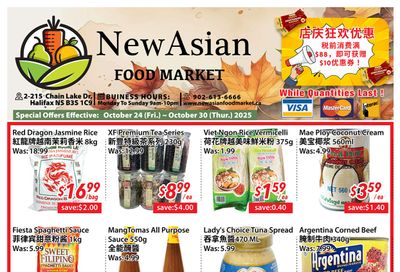 New Asian Food Market Flyer October 24 to 30