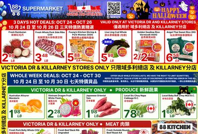 88 Supermarket Flyer October 24 to 30
