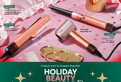 Shoppers Drug Mart Holiday Beauty Mingle Flyer October 25 to November 7