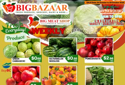 Big Bazaar Canada Flyer October 24 to 29