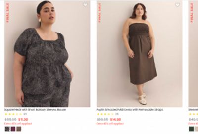 Penningtons Canada Sale: 40% off Bras + Extra 40% off Sale + More