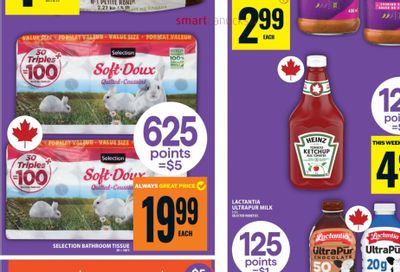 Food Basics Ontario: Selection Bathroom Tissue 30=100 Rolls + $5 Moi Rewards Points