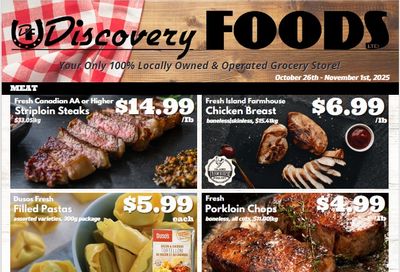 Discovery Foods Flyer October 26 to November 1
