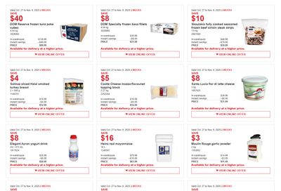 Costco Business Centre Instant Savings Flyer October 27 to November 9