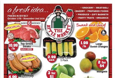 The Apple Market Flyer October 27 to November 2