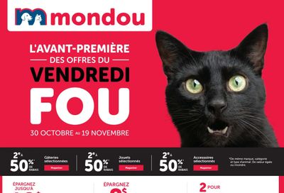 Mondou Flyer October 30 to November 19
