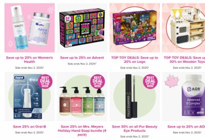 Well.ca Weekly Sale and Offers: up to 20% off LEGO + More