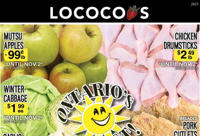 Lococo's Flyer October 29 to November 2