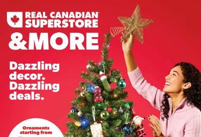 Real Canadian Superstore Holiday Decor Flyer October 30 to December 24