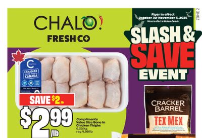 Chalo! FreshCo (West) Flyer October 30 to November 5