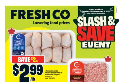 FreshCo (West) Flyer October 30 to November 5