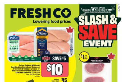 FreshCo (ON) Flyer October 30 to November 5