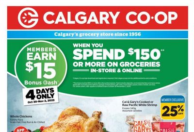 Calgary Co-op Flyer October 30 to November 5