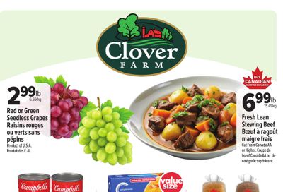 Clover Farm (Atlantic) Flyer October 30 to November 5