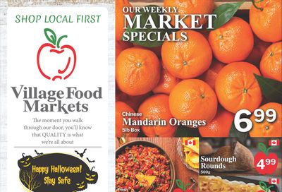 Village Food Markets Flyer October 29 to November 4